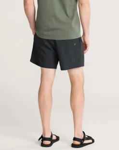 Pendleton BANDED CROWN HYDROMORPH SWIM TRUNKS BLACK New