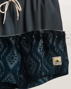 Pendleton BANDED CROWN HYDROMORPH SWIM TRUNKS BLACK New