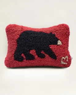Pendleton BEAR HOOKED SMALL LUMBAR PILLOW ONE SIZE Sale