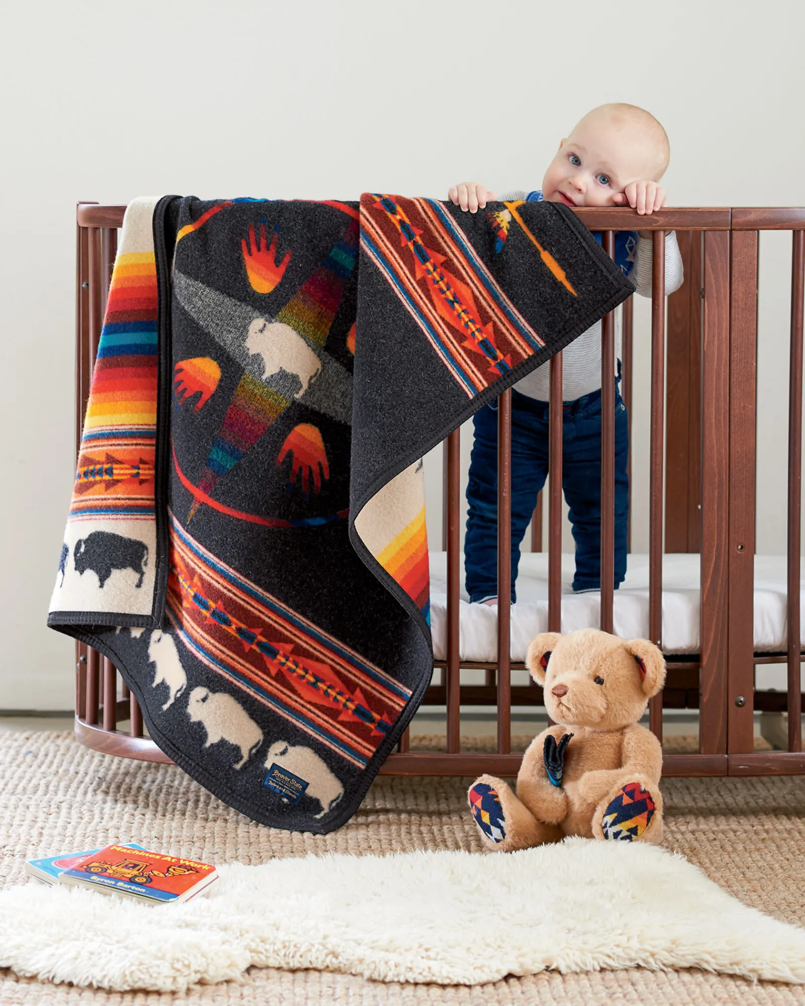 Pendleton BIG MEDICINE CRIB BLANKET ONE SIZE Fashion