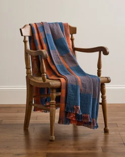 Pendleton BLOCK PLAID ORGANIC COTTON FRINGED THROW ONE SIZE Online