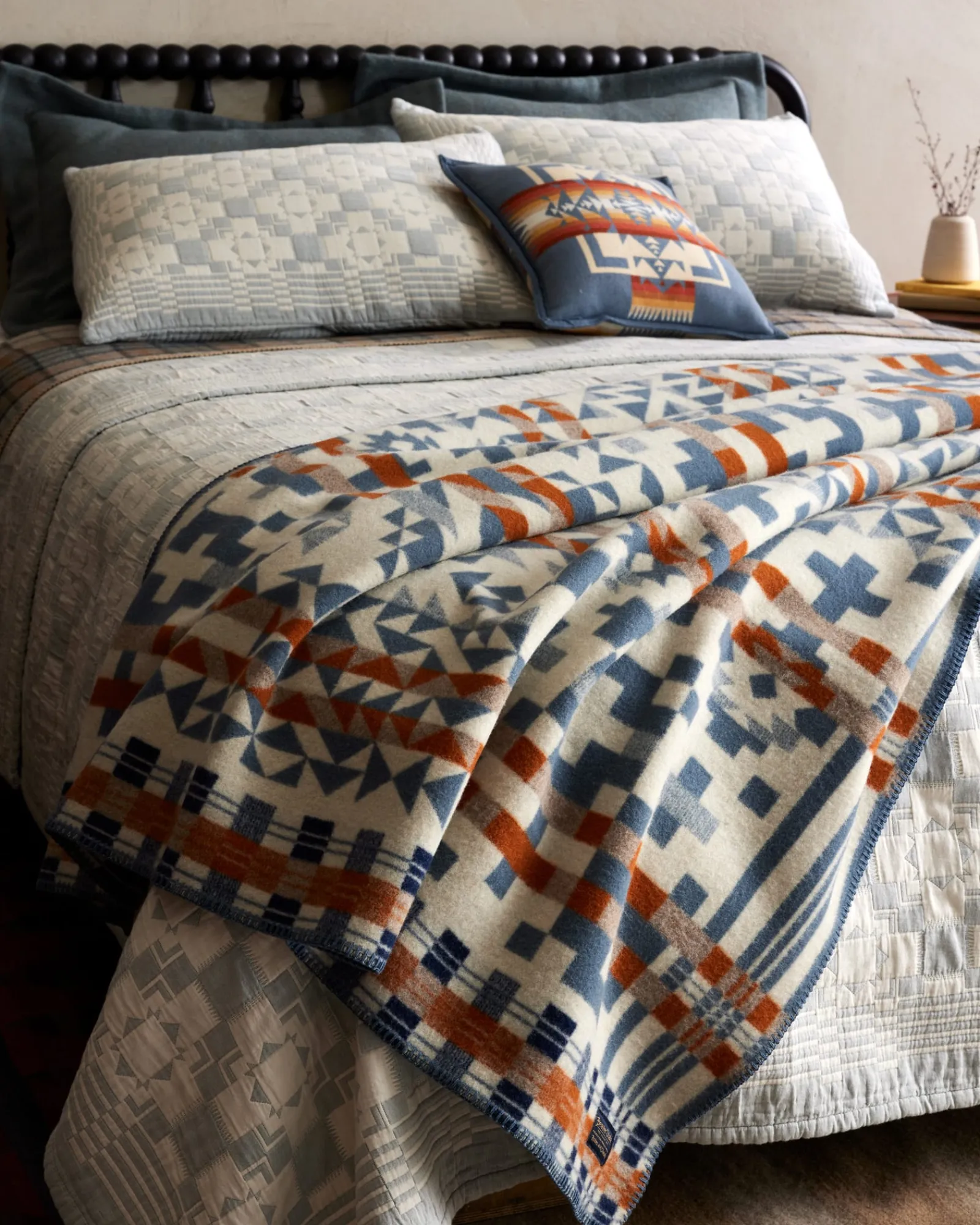 Pendleton BLUE RIDGE BLANKET TWIN Outlet