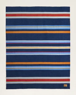 Pendleton BRIDGER STRIPE WOOL THROW ONE SIZE Best