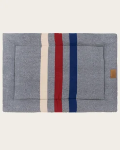Pendleton CABIN STRIPE PET BED - COMFORT CUSHION GREY MULTI Discount