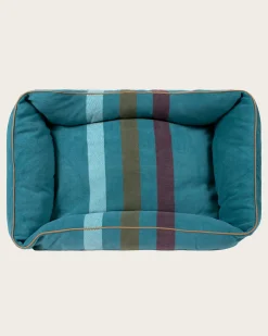 Pendleton CABIN STRIPE PET BED - KUDDLER SHALE MULTI New