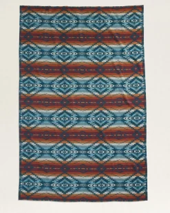 Pendleton CARICO LAKE ORGANIC COTTON BLANKET MARINE Online