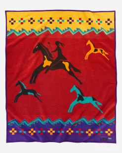 Pendleton CELEBRATE THE HORSE BLANKET TWIN Best