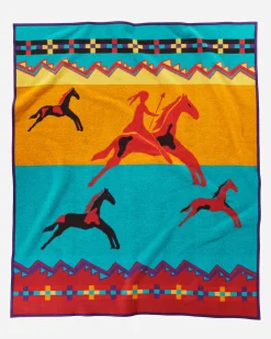 Pendleton CELEBRATE THE HORSE BLANKET TWIN Best