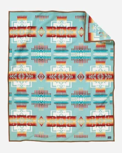 Pendleton CHIEF JOSEPH BLANKET AQUA Best