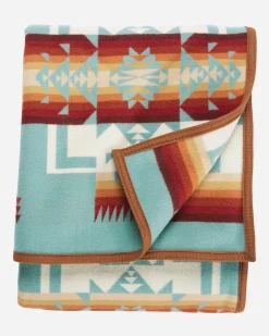Pendleton CHIEF JOSEPH BLANKET AQUA Best
