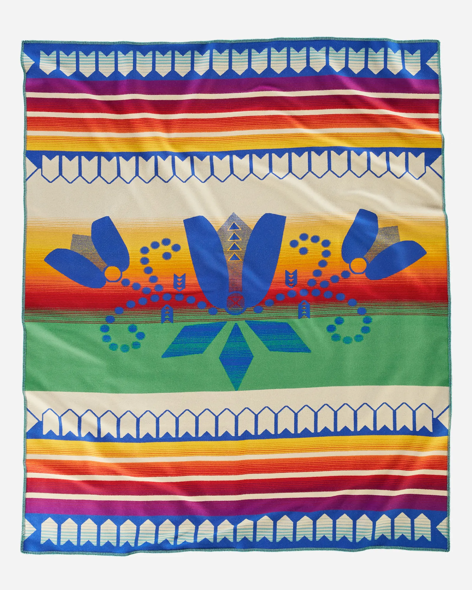 Pendleton COURAGE TO BLOOM BLANKET TWIN Clearance