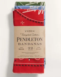 Pendleton COWBOY 3-PACK BANDANA ONE SIZE New