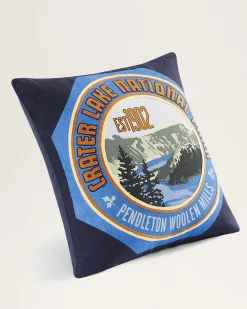 Pendleton CRATER LAKE NATIONAL PARK PATCH PILLOW ONE SIZE New