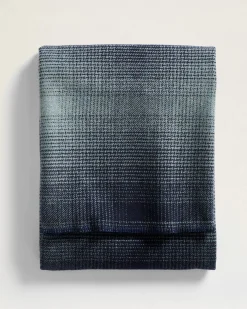 Pendleton ECO-WISE WOOL OMBRE BLANKET SHALE/NAVY Sale