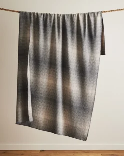 Pendleton ECO-WISE WOOL OMBRE BLANKET BONE/GREY Sale