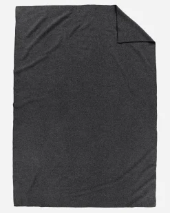 Pendleton ECO-WISE WOOL SOLID BLANKET CHARCOAL MIX Clearance