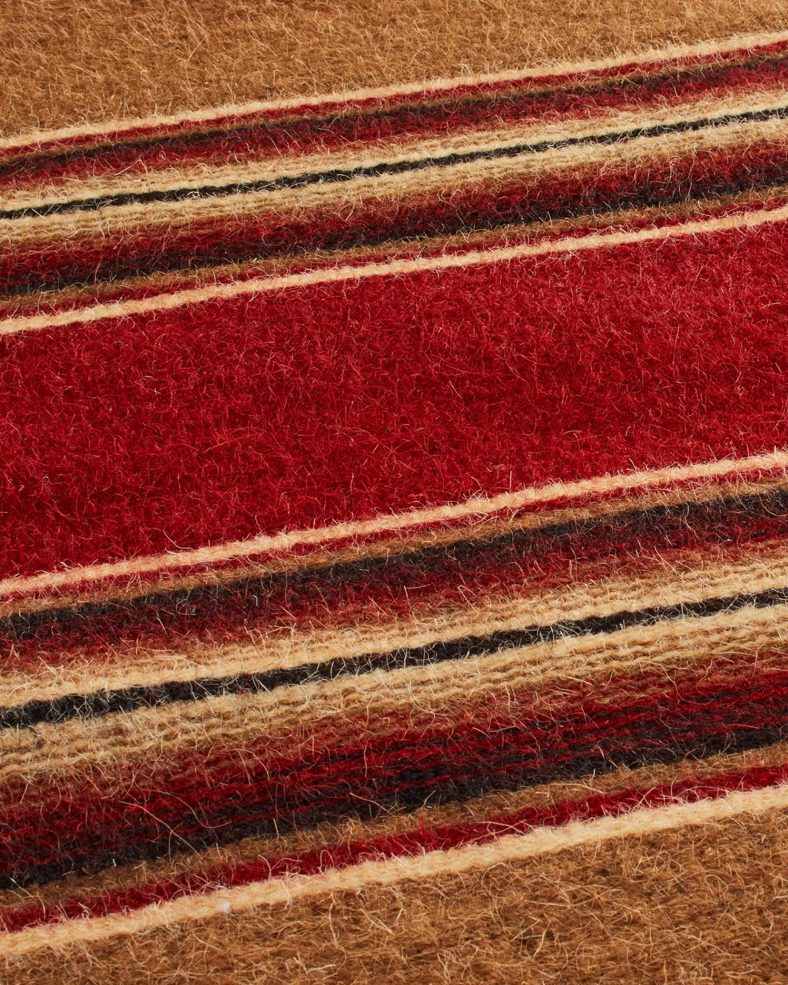 Pendleton ESPANOLA DAZZLER STRIPE RUG RED/BLACK Hot