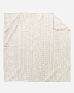 Pendleton GANADO COTTON MATELASSE COVERLET BEIGE Clearance