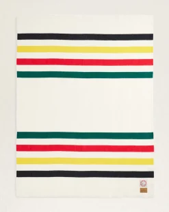 Pendleton GLACIER NATIONAL PARK BLANKET WHITE Clearance