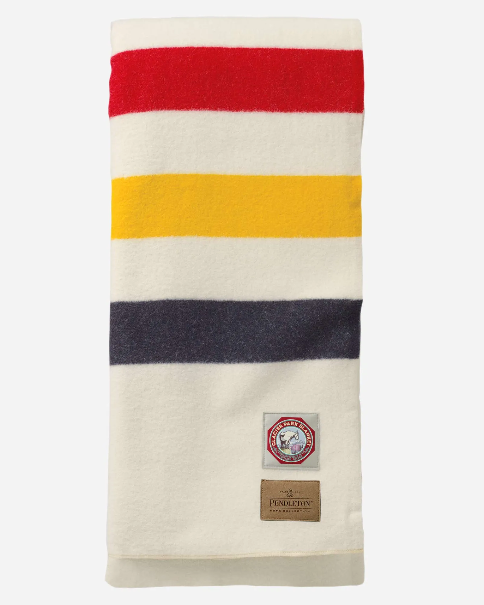 Pendleton GLACIER NATIONAL PARK BLANKET WHITE Clearance