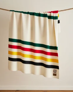 Pendleton GLACIER NATIONAL PARK BLANKET WHITE Clearance