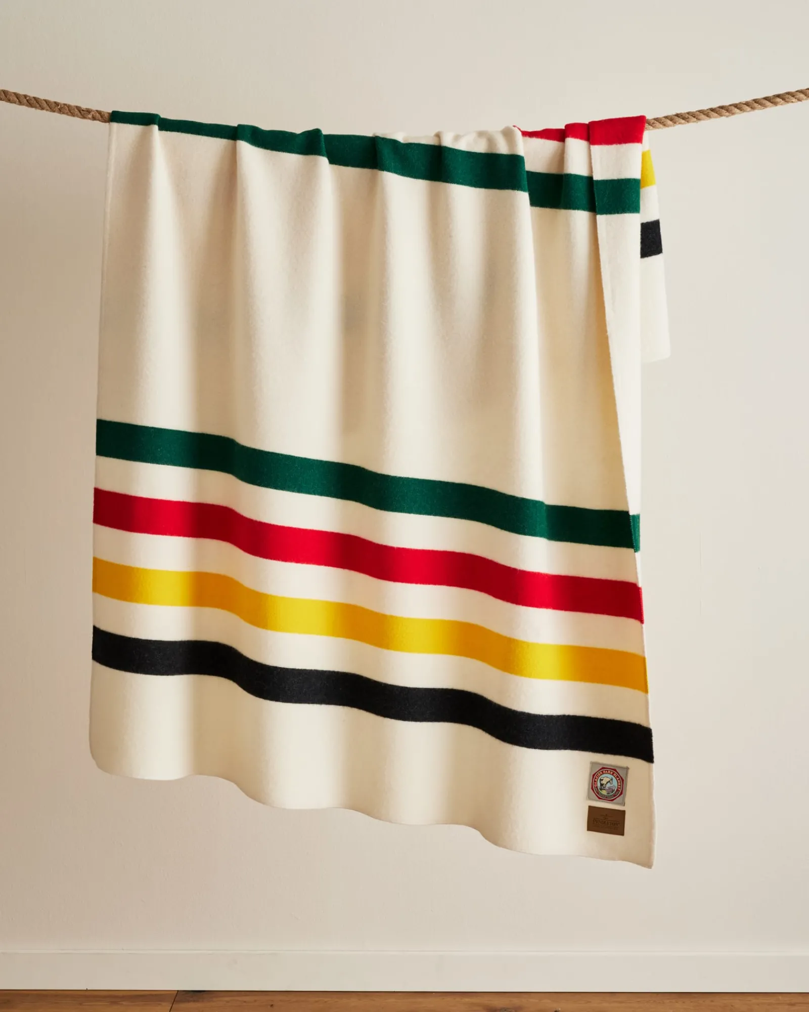 Pendleton GLACIER NATIONAL PARK BLANKET WHITE Clearance