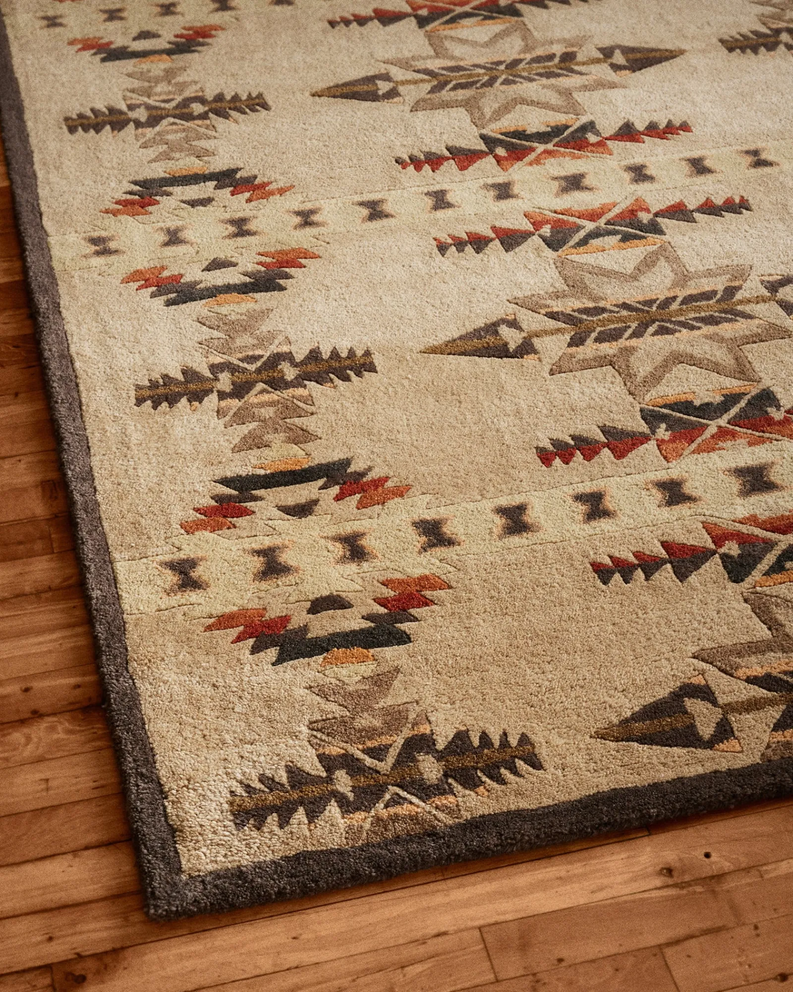 Pendleton HANDMADE GATEKEEPER RUG BEIGE Fashion