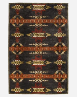 Pendleton HANDMADE GATEKEEPER RUG CHARCOAL Hot
