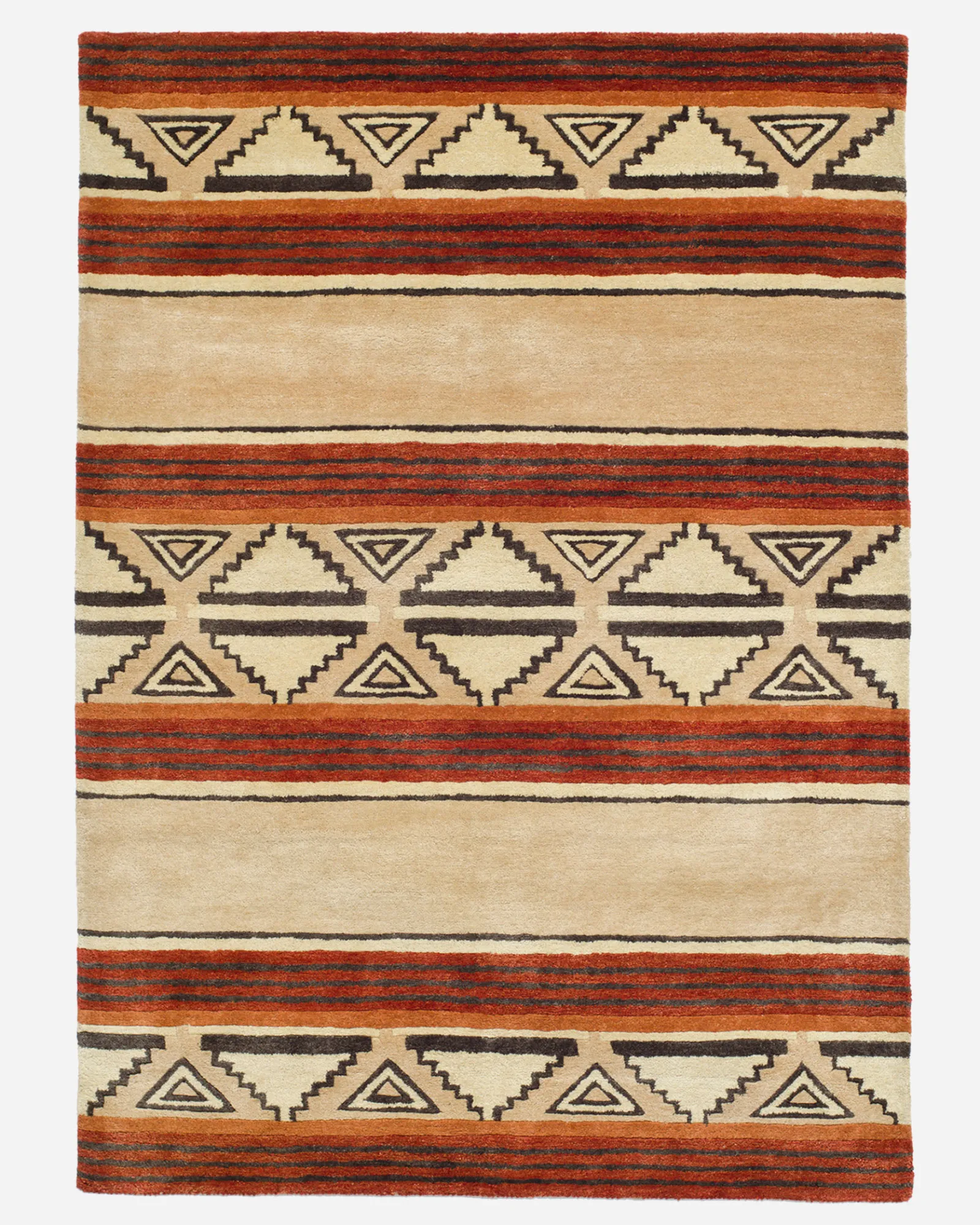 Pendleton HANDMADE TAOS RUG TAN Fashion