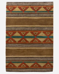 Pendleton HANDMADE TAOS RUG CHOCOLATE Hot