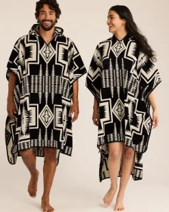 Pendleton HARDING ADULT HOODED TOWEL ONE SIZE Outlet
