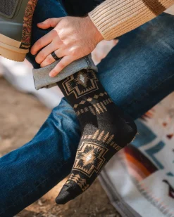 Pendleton HARDING CREW SOCKS BLACK Sale