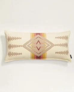 Pendleton HARDING EMBROIDERED LUMBAR PILLOW ONE SIZE Best