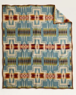 Pendleton HARDING JACQUARD BLANKET SHALE Clearance