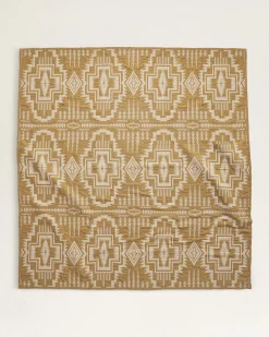 Pendleton HARDING STAR COTTON MATELASSE COVERLET OCHRE Online