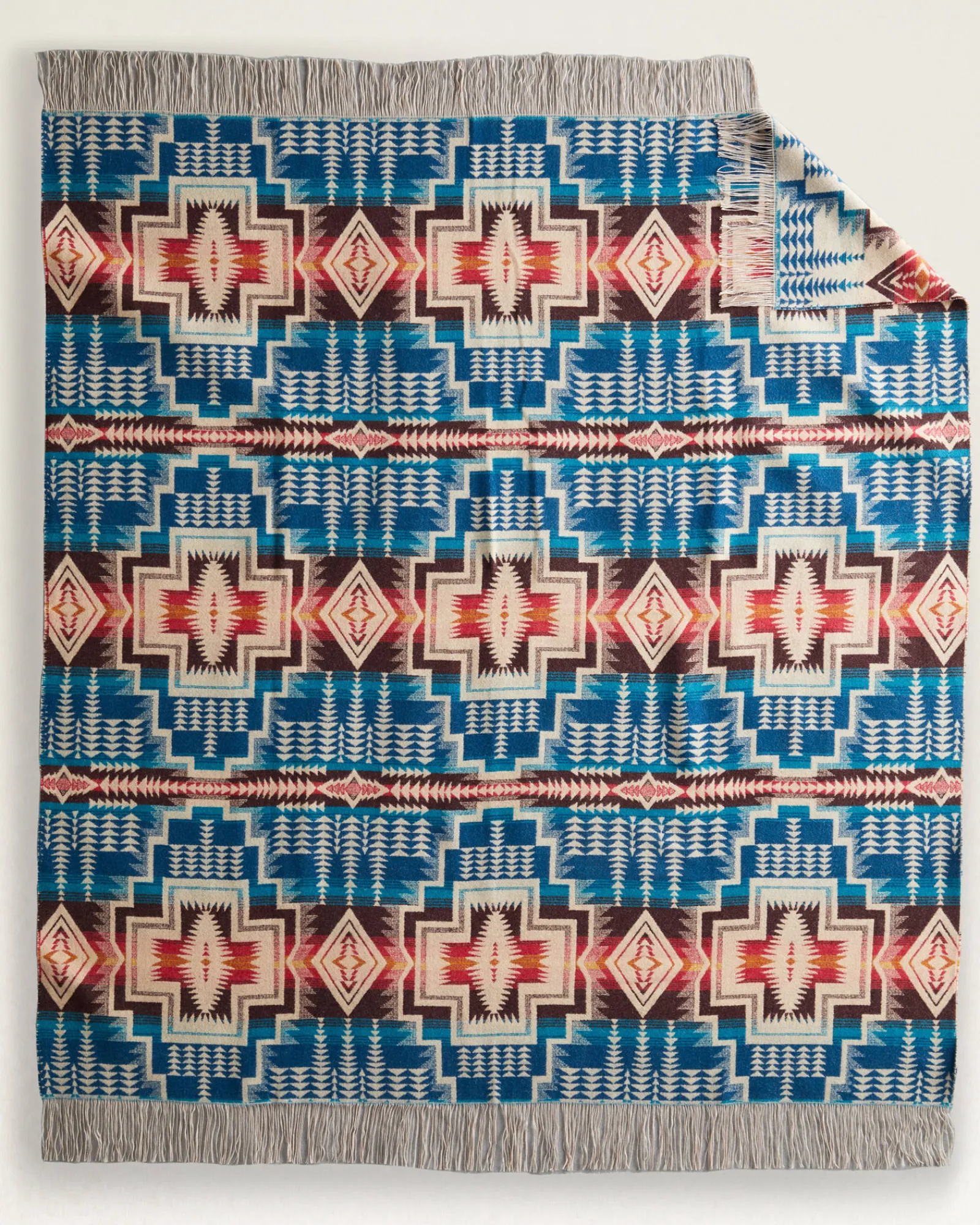 Pendleton HARDING STAR FRINGED THROW ONE SIZE Online