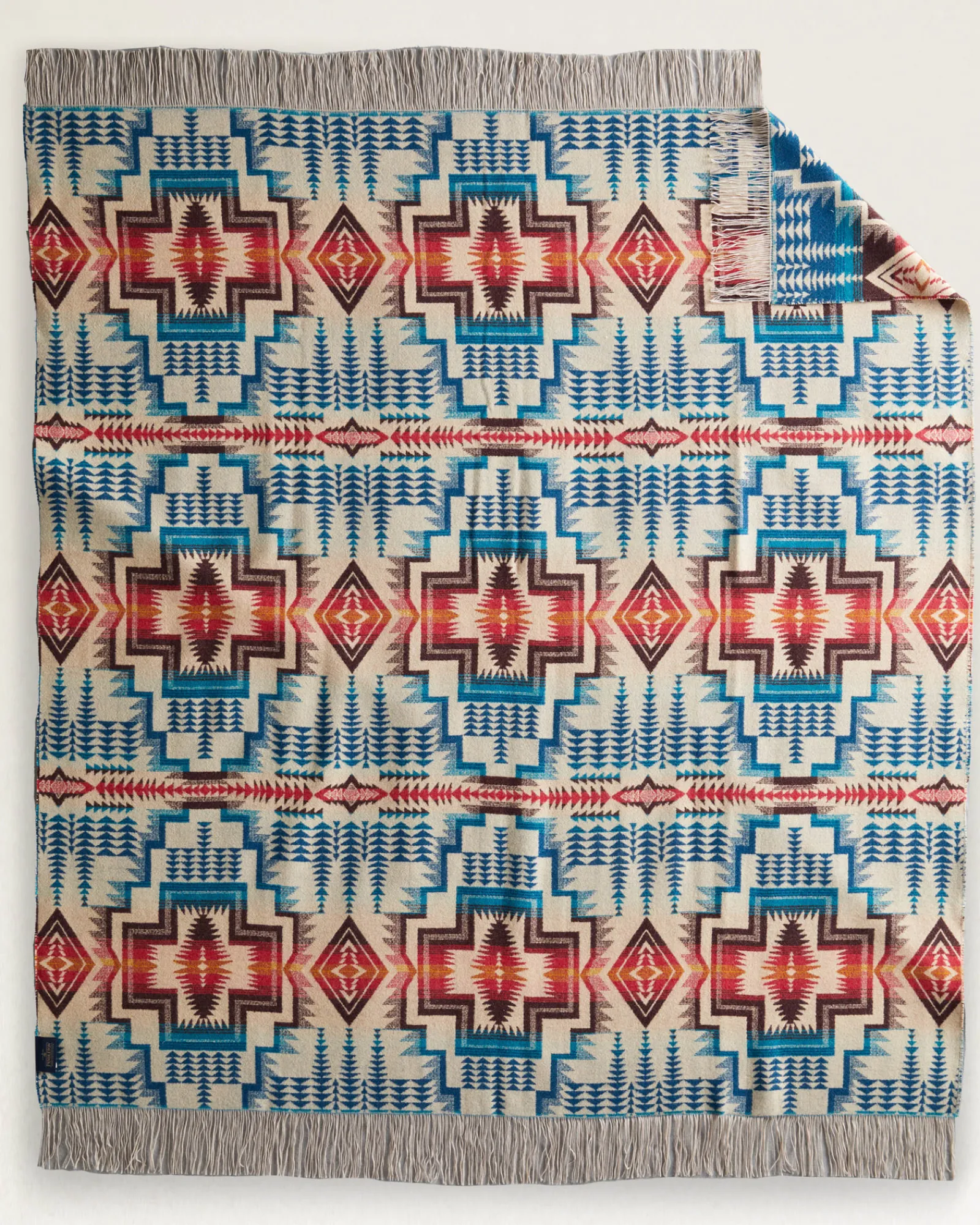Pendleton HARDING STAR FRINGED THROW ONE SIZE Online