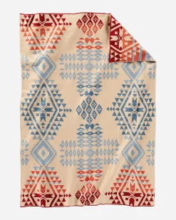 Pendleton KNIT BABY BLANKET WITH BEANIE ONE SIZE New