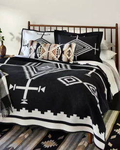Pendleton LOS OJOS BLANKET BLACK/ WHITE New