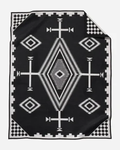 Pendleton LOS OJOS BLANKET BLACK/ WHITE New
