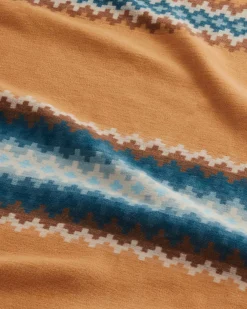 Pendleton LUNA MESA ORGANIC COTTON BLANKET CASHEW Sale