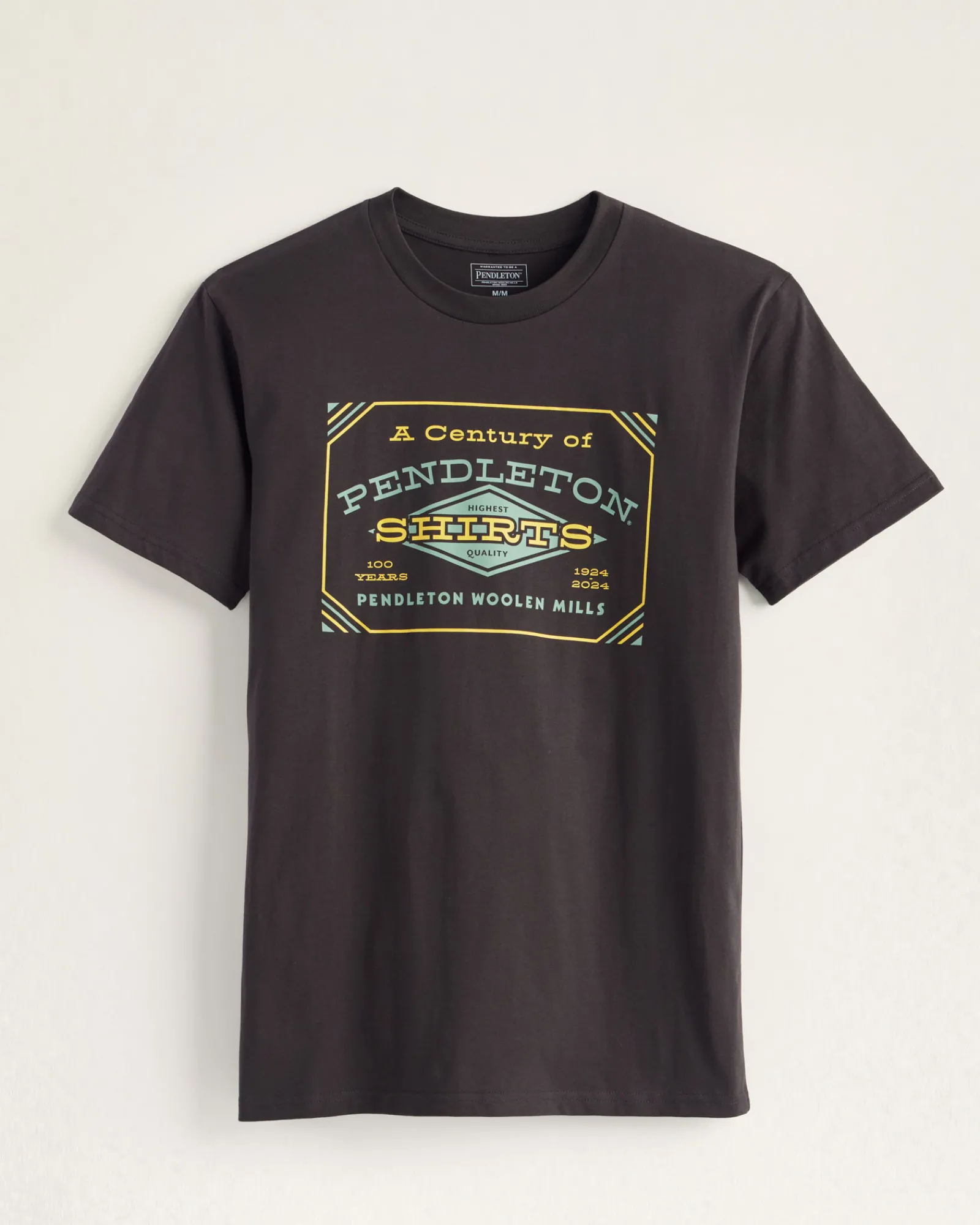 Pendleton MEN'S CENTURY LOGO GRAPHIC TEE COAL/GOLD Online