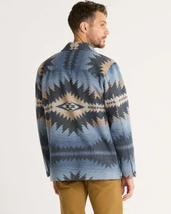 Pendleton MEN'S CONWAY WOOL CHORE JACKET BLUE SUNSET PASS Outlet