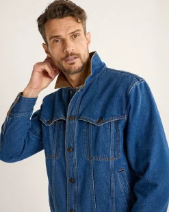 Pendleton MEN'S CULVER DENIM JACKET HARDING STAR Hot