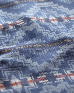 Pendleton MEN'S DOUBLESOFT DOVER QUARTER ZIP NAVY HARDING STAR Discount