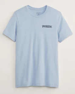 Pendleton MEN'S OREGON GRAPHIC TEE LIGHT BLUE/GOLD Fashion