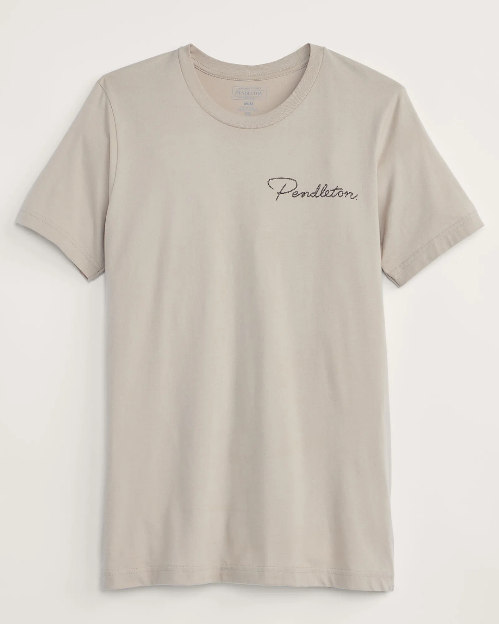 Pendleton MEN'S WHISKY ROPE LOGO GRAPHIC TEE TAN/CHARCOAL Fashion