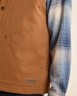 Pendleton MEN'S PINE GROVE CANVAS VEST REGULAR Hot
