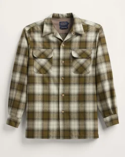 Pendleton MEN'S PLAID BOARD SHIRT REGULAR Fashion