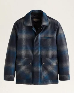 Pendleton MEN'S PLAID EUGENE FIELD JACKET REGULAR Fashion